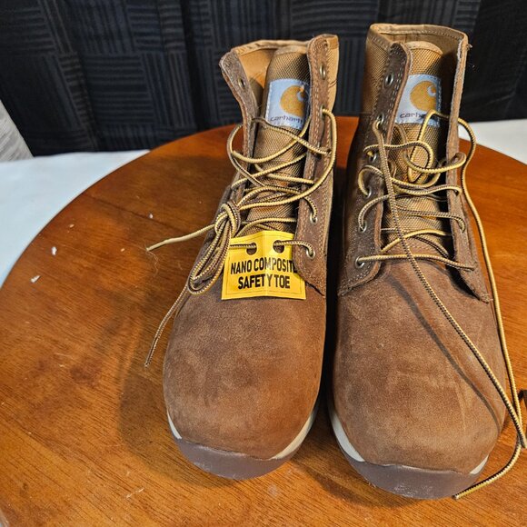 Carhartt Men's Force Brown Work and Safety Boots Size 11 (72632241) - Picture 5 of 9